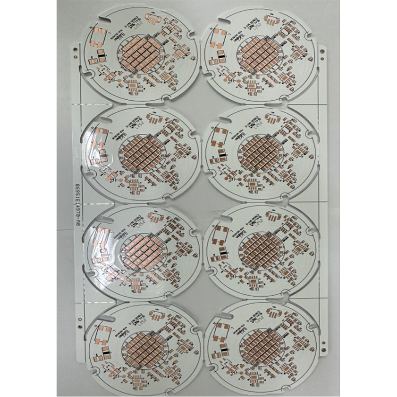 Single-sided aluminum-based /OSP