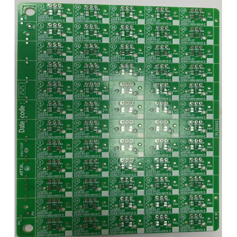 Single-sided/tin-sprayed board