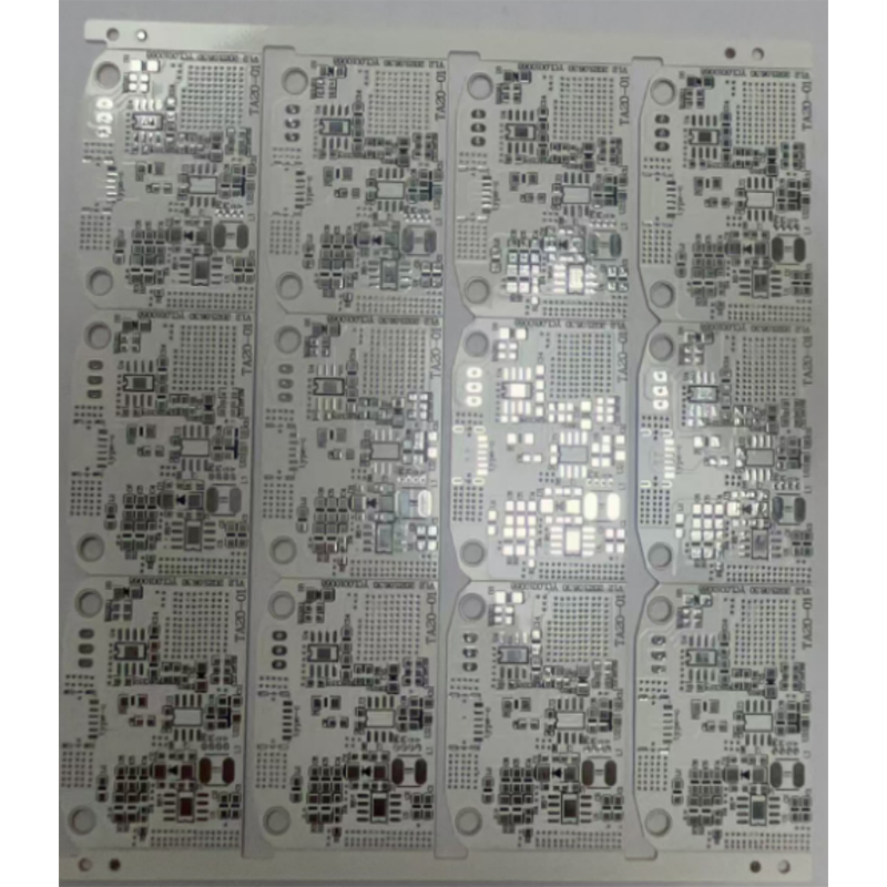 Double-sided/tin-sprayed board