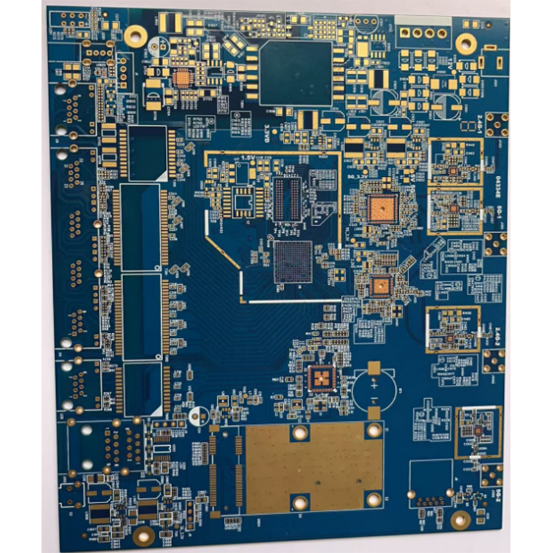 Four-layer/electroplated metal board